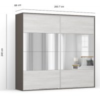 DRESSING LEX 261-240-66 D GRI/MSJ/O